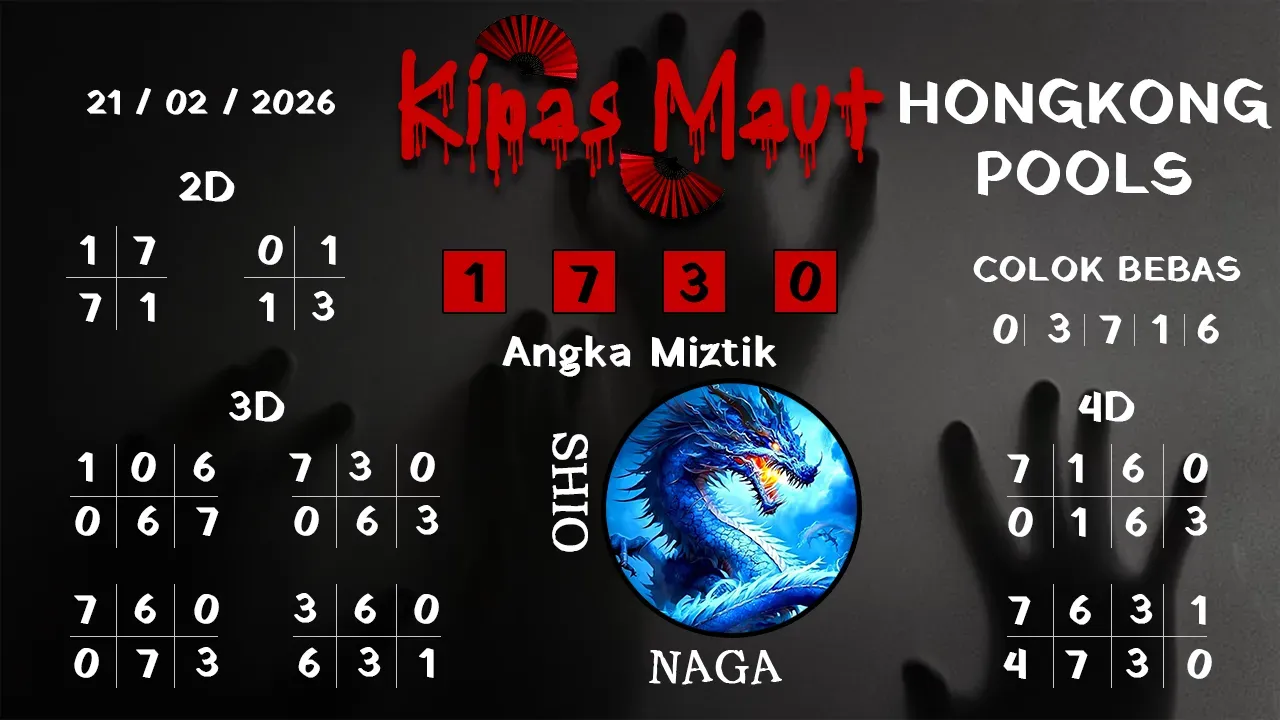 Syair kipas maut Hongkong pools 21 02 2026
