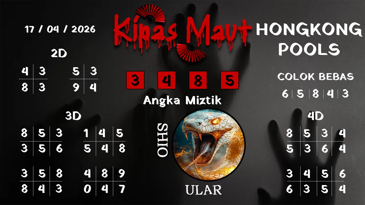 Syair kipas maut Hongkong pools 17 04 2026