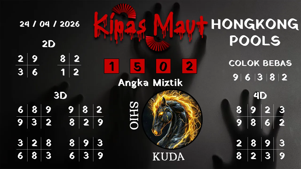 Syair kipas maut Hongkong pools 24 04 2026