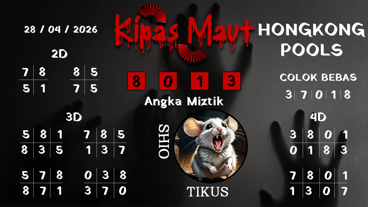 Syair kipas maut Hongkong pools 28 04 2026